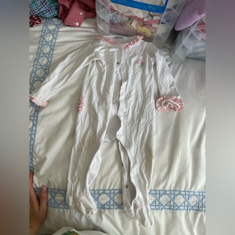 Magnolia baby onesie